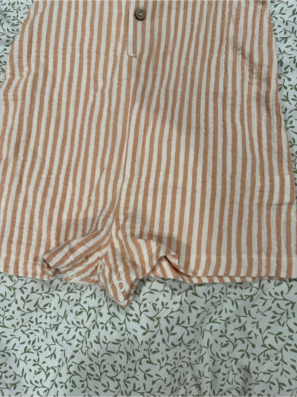 NWT Rylee & Cru Striped Romper - Picture 3 of 4
